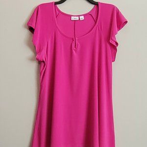 CATO womens pink blouse